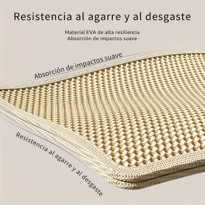 1Pc Large Size Cat Litter Mat-Advanced Honeycomb Double Layer Design,Urine Waterproof,Easy Cleaning,Scatter Control,Stay Clean