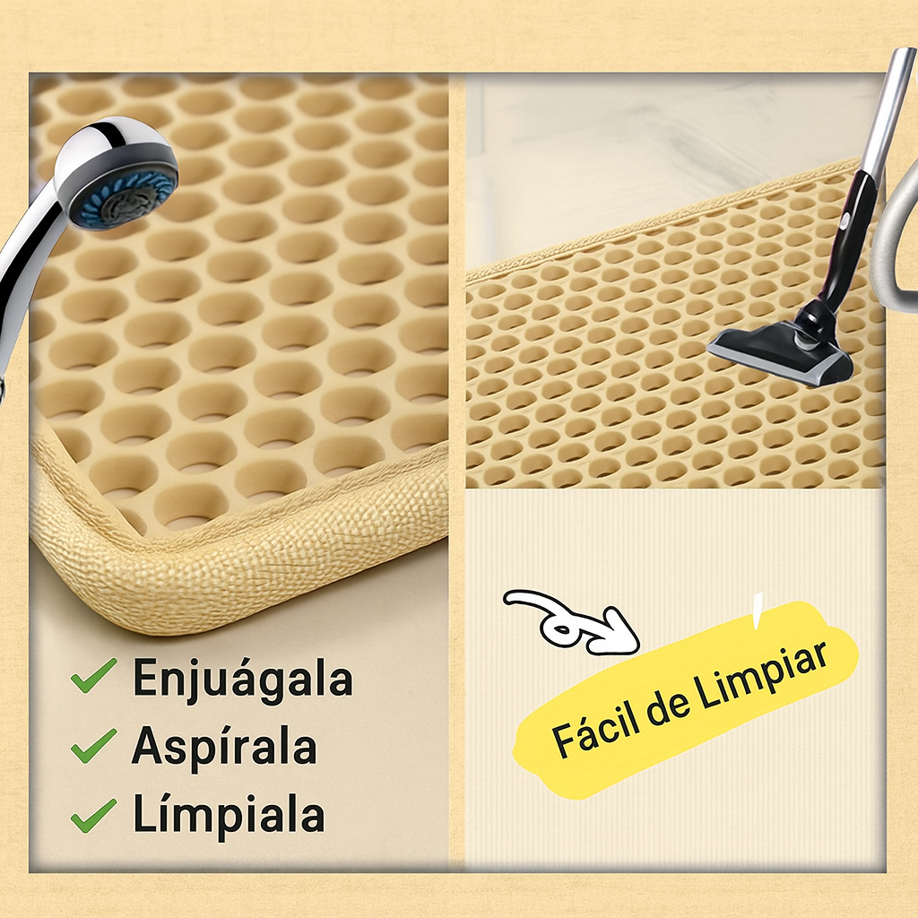 Alfombra Antiarena para Gatos